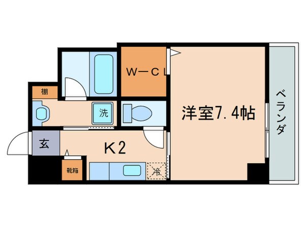 Ｐroｎｉty　Hillの物件間取画像